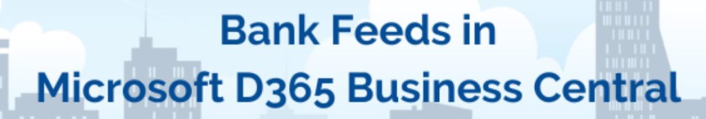 Business Central bank feeds